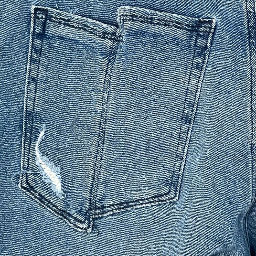 Good American Good Legs High Rise Straight Denim Jeans Blue Size 14 NWT Retro - Picture 8 of 15
